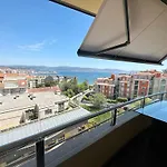 Sanxenxo, 1 Hab Con Vistas Al Mar, Piscina, Garaje Y A 150 Mts De La Playa Silgar Apartment