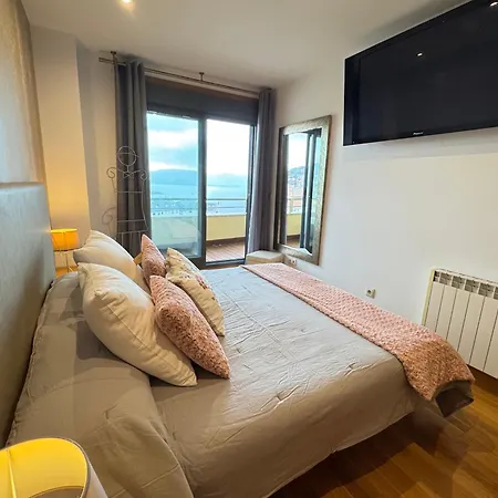 Sanxenxo, 1 Hab Con Vistas Al Mar, Piscina, Garaje Y A 150 Mts De La Playa Silgar Sanxenxo