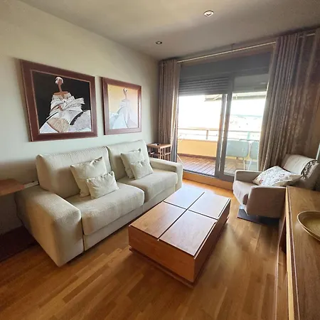 Appartamento Sanxenxo, 1 Hab Con Vistas Al Mar, Piscina, Garaje Y A 150 Mts De La Playa Silgar *