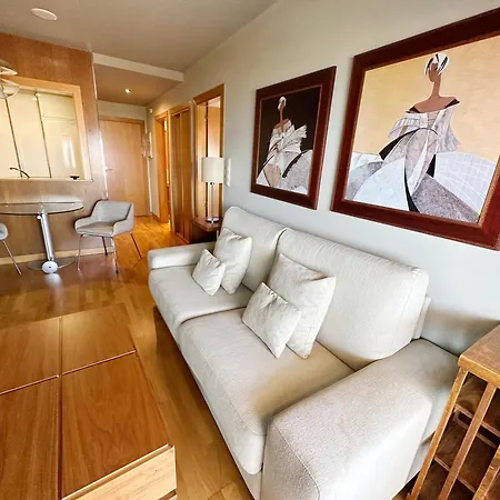 Appartamento Sanxenxo, 1 Hab Con Vistas Al Mar, Piscina, Garaje Y A 150 Mts De La Playa Silgar Sanxenxo