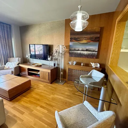 Sanxenxo, 1 Hab Con Vistas Al Mar, Piscina, Garaje Y A 150 Mts De La Playa Silgar Apartamento Sanxenxo