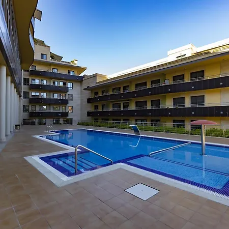 Sanxenxo, 1 Hab Con Vistas Al Mar, Piscina, Garaje Y A 150 Mts De La Playa Silgar Lägenhet *