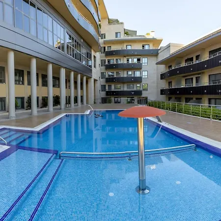Apartamento Sanxenxo, 1 Hab Con Vistas Al Mar, Piscina, Garaje Y A 150 Mts De La Playa Silgar Sanxenxo