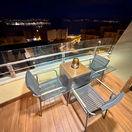 Sanxenxo, 1 Hab Con Vistas Al Mar, Piscina, Garaje Y A 150 Mts De La Playa Silgar Lägenhet
