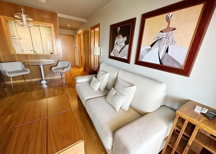 Διαμέρισμα Sanxenxo, 1 Hab Con Vistas Al Mar, Piscina, Garaje Y A 150 Mts De La Playa Silgar Sanxenxo