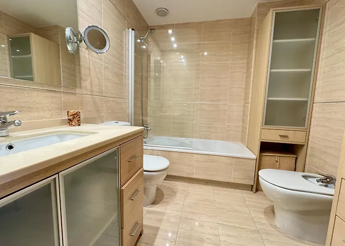 Sanxenxo, 1 Hab Con Vistas Al Mar, Piscina, Garaje Y A 150 Mts De La Playa Silgar * Sanxenxo