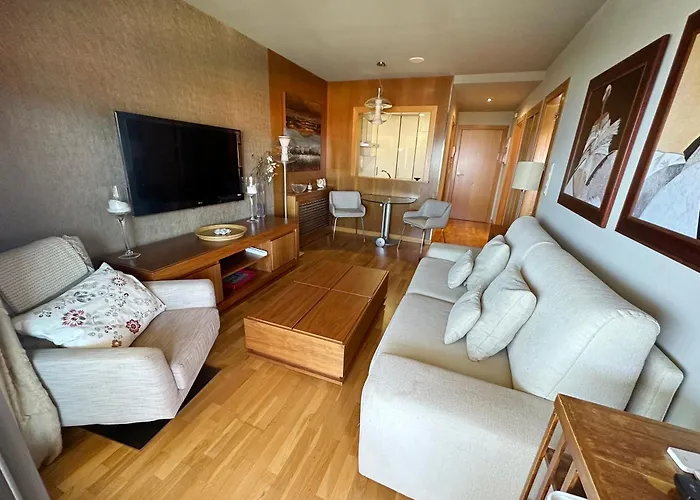 Sanxenxo, 1 Hab Con Vistas Al Mar, Piscina, Garaje Y A 150 Mts De La Playa Silgar Διαμέρισμα