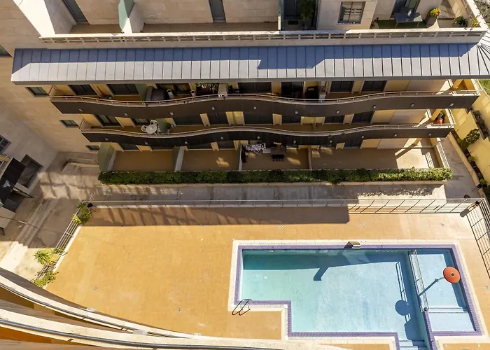 Sanxenxo, 1 Hab Con Vistas Al Mar, Piscina, Garaje Y A 150 Mts De La Playa Silgar